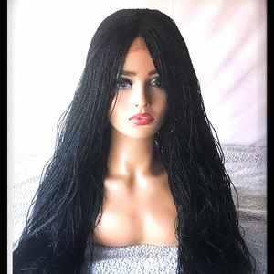Handmade braided wig